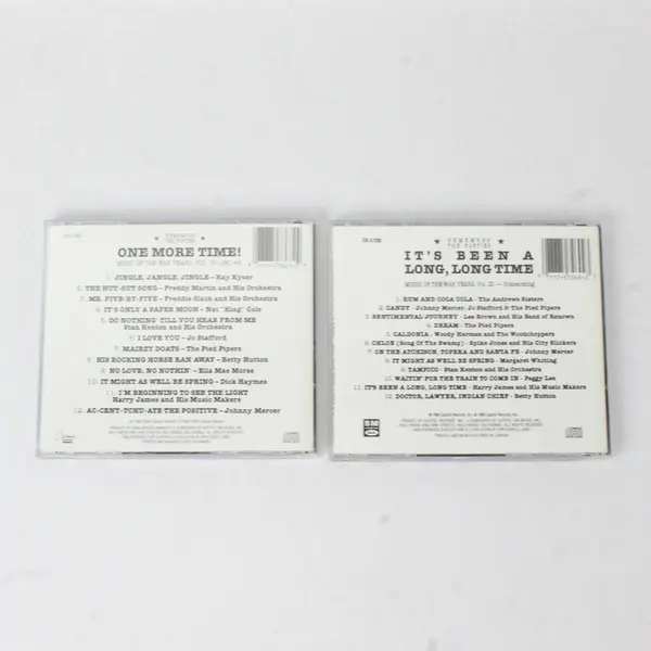 Music of The War Years Vols. III & IV Double CDs 1990, #CDL-57269 & 57367