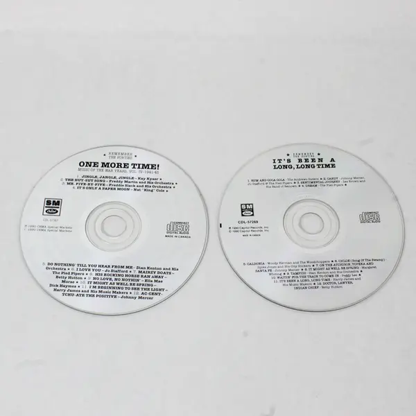 Music of The War Years Vols. III & IV Double CDs 1990, #CDL-57269 & 57367