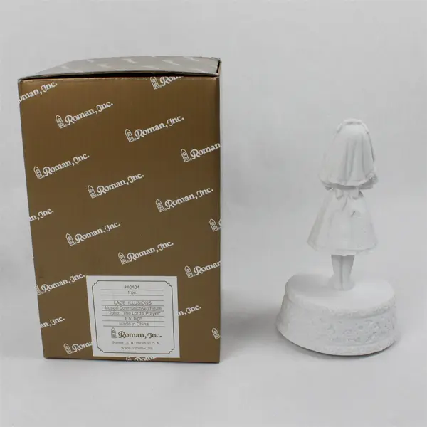 Roman Inc My First Communion Music Box New Keepsake Baptism Collectible