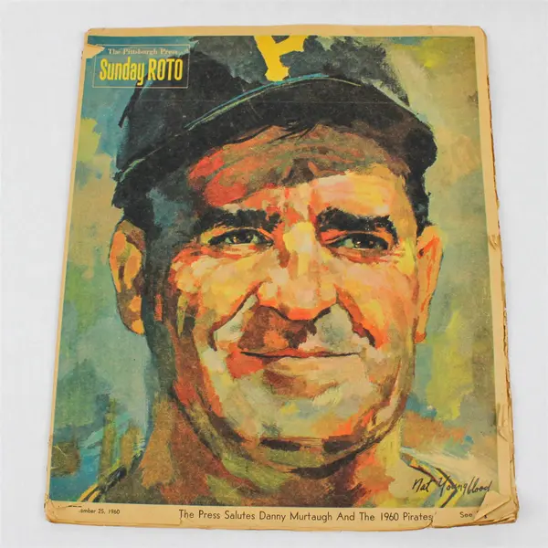 Pittsburgh Press Sunday Roto Sept 25 1960 Danny Murtaugh Pirates Baseball
