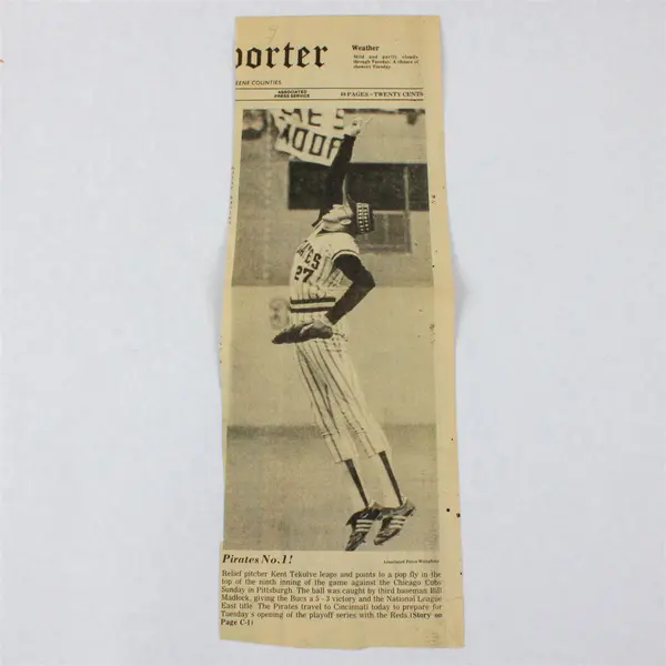 Pittsburgh Press Sunday Roto Sept 25 1960 Danny Murtaugh Pirates Baseball