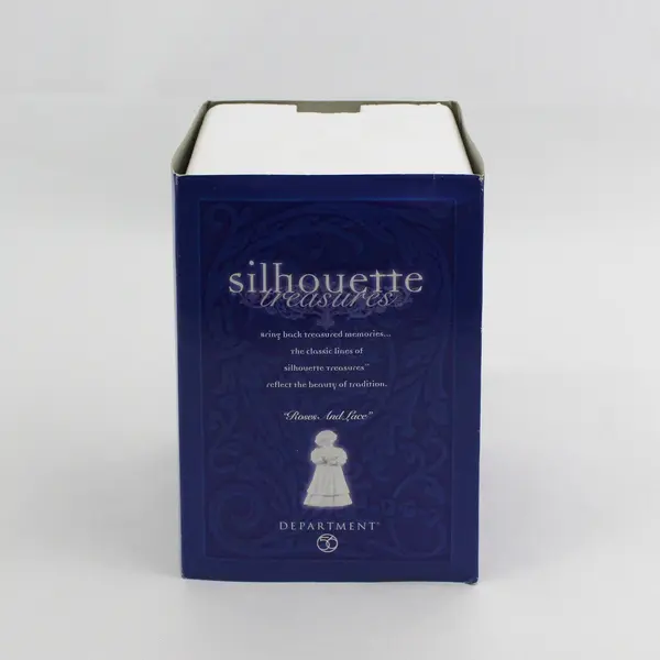 2000 Dept 56 Silhouette Treasures Roses And Lace Figurine 78621  Opened Box