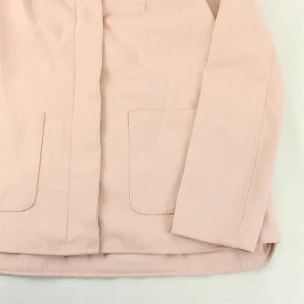 Celebrity Pink Women's L Dusty Rose Satin Lined Hooded Full Zip Jacket