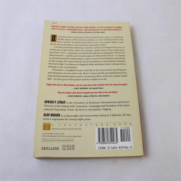 VTG Mad Cowboy by Howard F. Lyman With Glen Merzer The Plain Truth 1998 PB Good