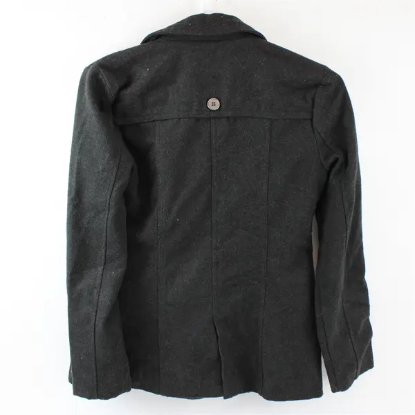 Rue 21 Women’s M Black Double Breasted Lined Pea Coat