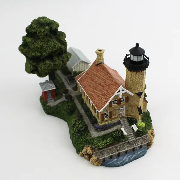 1999 Harbour Lights Lighthouse Figurine White River Michigan #226 Box And COA