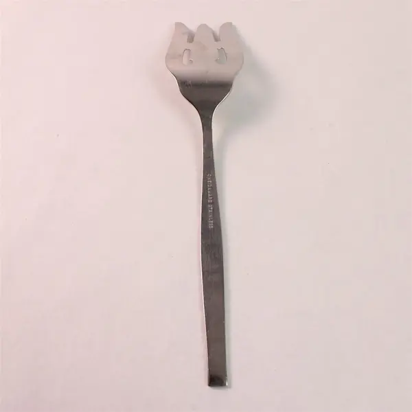 Lot Of 3 Oneida Silver Rosewood  (Stainless) Flatware 2 Serving Forks 1 Spoon