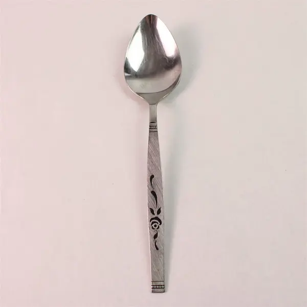 Lot Of 3 Oneida Silver Rosewood  (Stainless) Flatware 2 Serving Forks 1 Spoon