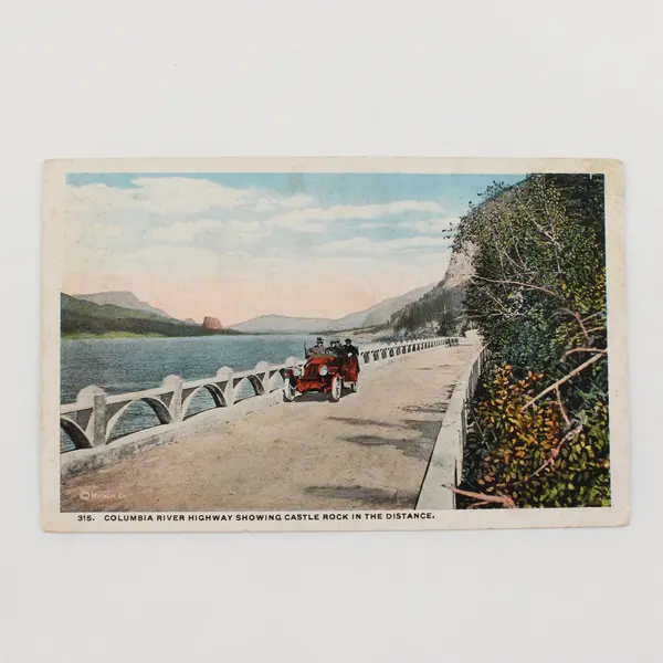 Lot Of 3 Columbia River Highway Oregon Color Litho Postcards 1910s Lipschuetz