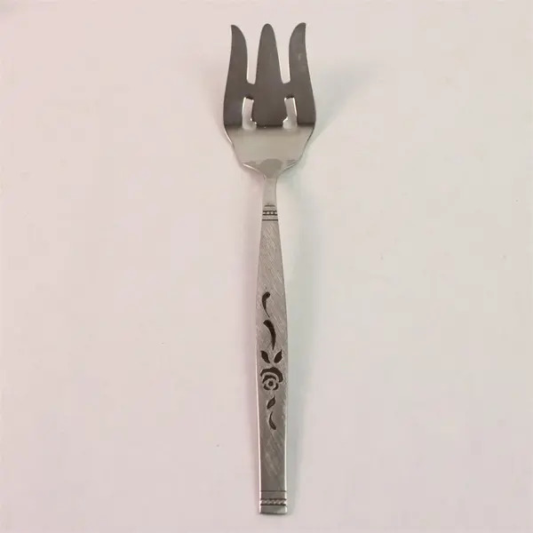 Lot Of 3 Oneida Silver Rosewood (Stainless) Flatware 2 Forks 1 Pastry Servers