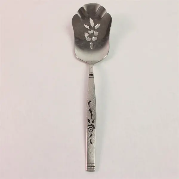 Lot Of 3 Oneida Silver Rosewood (Stainless) Flatware 2 Forks 1 Pastry Servers