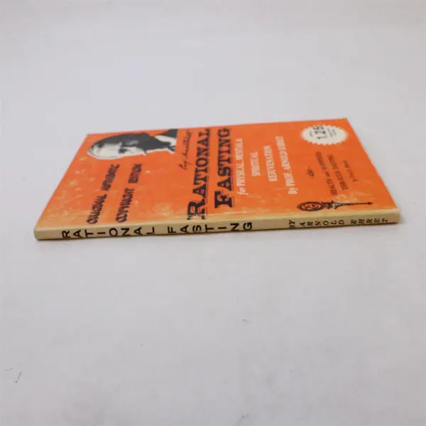 VTG Rational Fasting Arnold Ehret With Fred S Hirsch 10th Edition 1975 PB