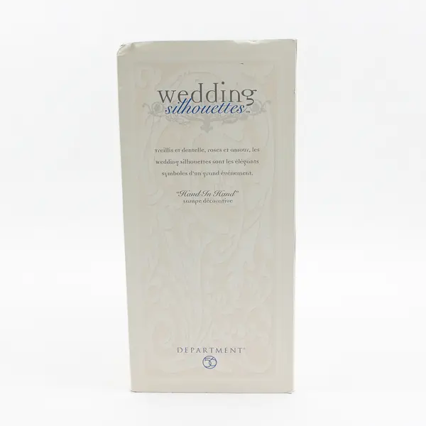 Dept 56 Wedding Silhouettes Lighted Figurine Couple Under Arch - New