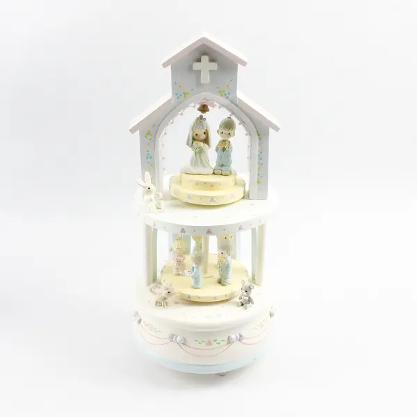 Enesco Precious Moments Lord Bless You & Keep You Figurine - No Music