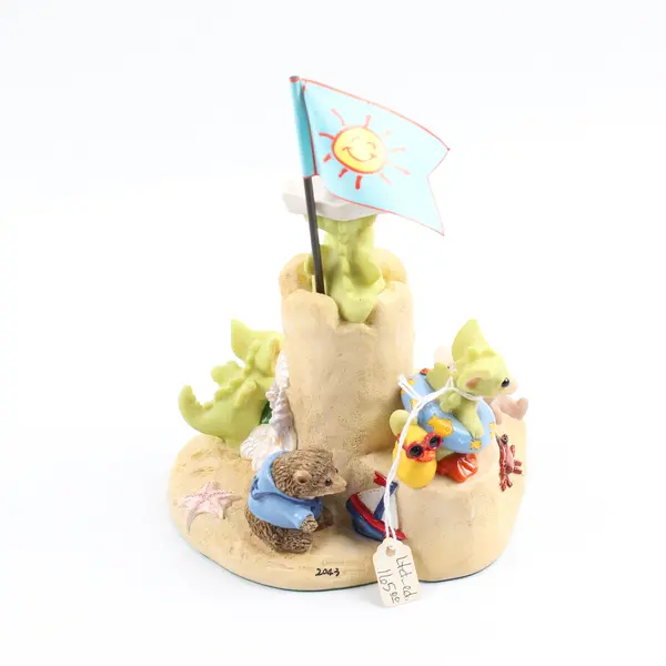 Whimsical World Pocket Dragons Seaside Castle Ltd Ed 1999 Real Musgrave New