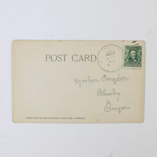 Lot Of 2 Columbia Gorge Oregon Color Postcards Bridal Veil Falls Latourell Falls