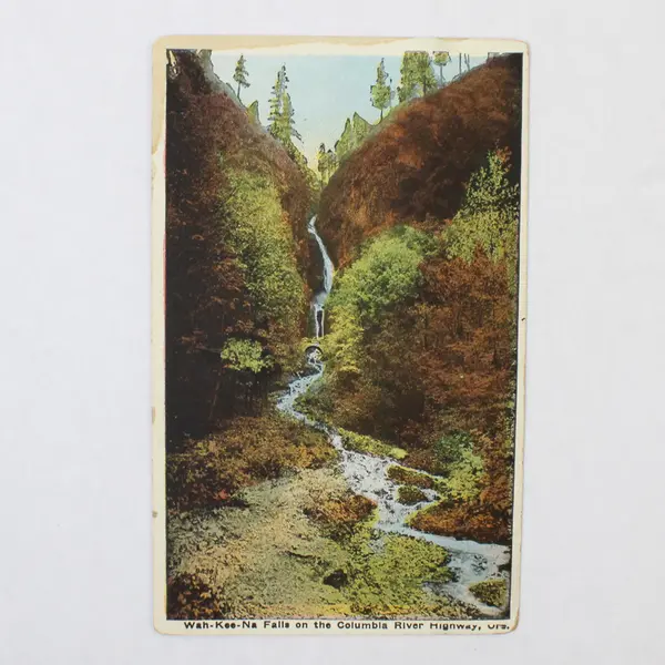 Lot Of 3 Columbia River Highway Litho Postcards 1910s Waterfalls Shepperd's Dell