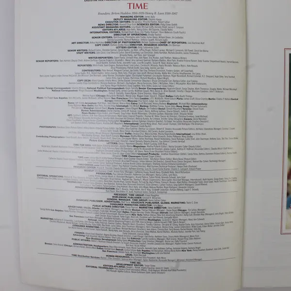 TIME Special Collector's Edition The Year In Review 2005 Paperback Good