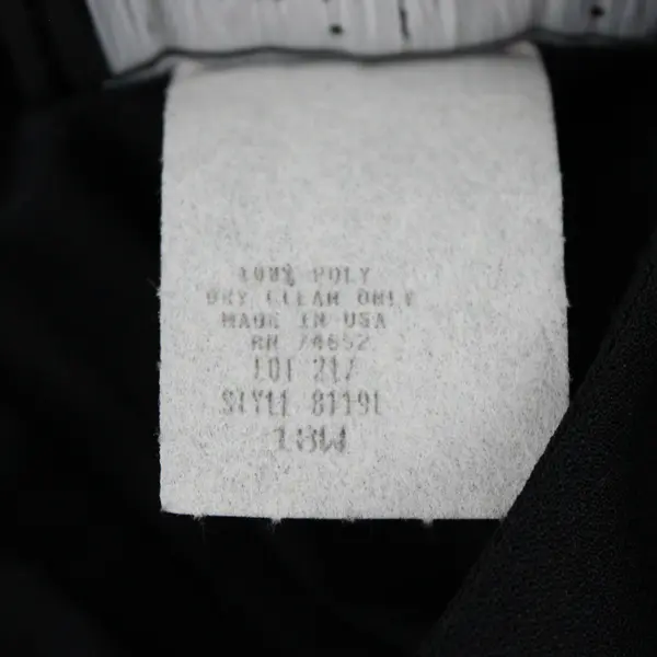 NWT Vintage Leni Leni Women’s 18W Black Layered Long Sleeve Embellished Dress