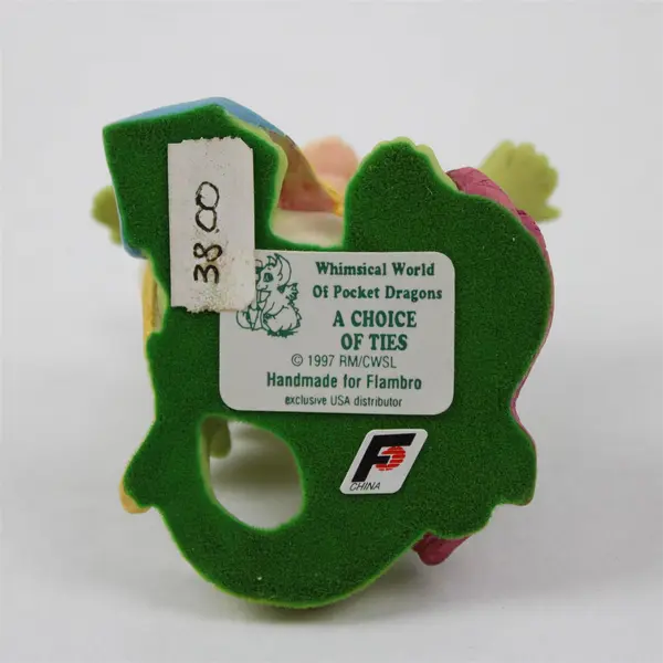 Whimsical World of Pocket Dragons 'Choice of Ties' Musgrave Figurine NEW