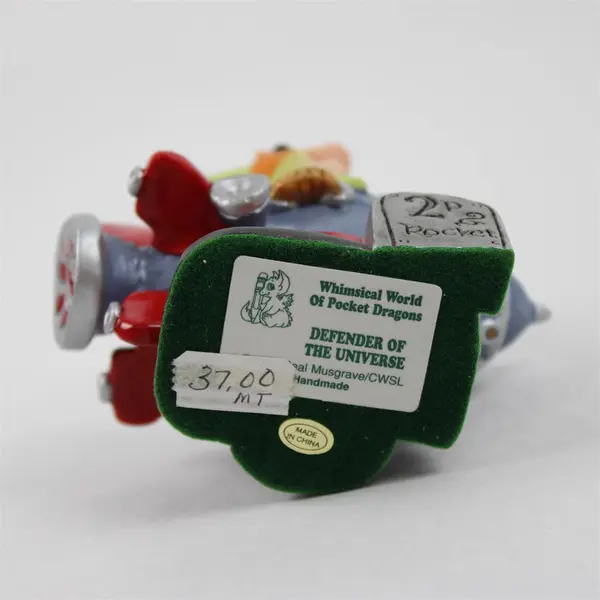 Whimsical World Pocket Dragons "Defender of the Universe" Real Musgrave NIB