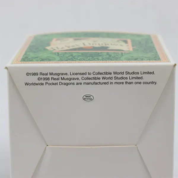 Whimsical World Pocket Dragons "Defender of the Universe" Real Musgrave NIB