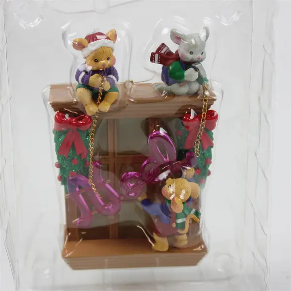 Enesco Treasury 2002 Window Dressing Ornament M. Silmore Collection New in Box