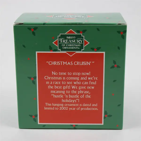 Enesco 2002 Treasury of Christmas Ornaments Christmas Cruising - New
