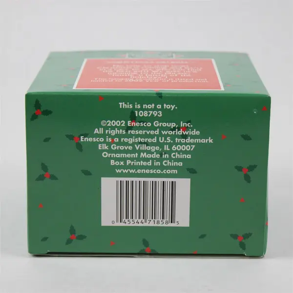 Enesco 2002 Treasury of Christmas Ornaments Christmas Cruising - New