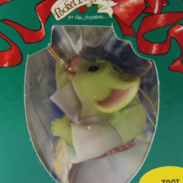 Whimsical World of Pocket Dragons Ornament TOOT - New Collectible