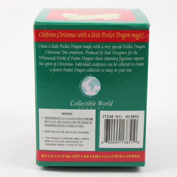 Whimsical World of Pocket Dragons Ornament TOOT - New Collectible