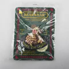 Boyds Bears Bearwear Graffiti 'Put On Your Happy Face' Pin 02001-72 NEW