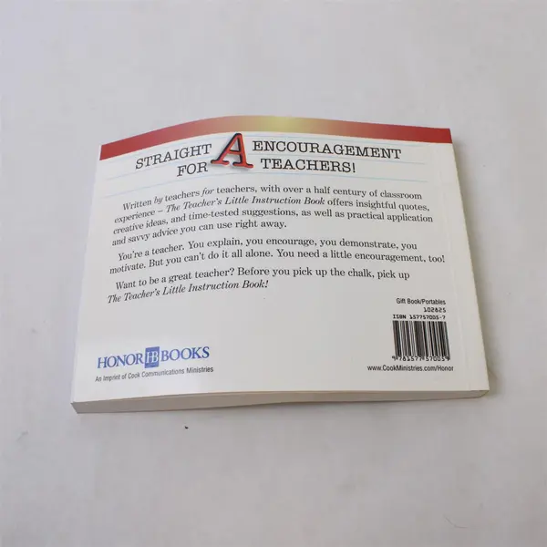 The Teacher's Little Instruction Book Homer Adams Sarah Adams Johnson 1997 PB