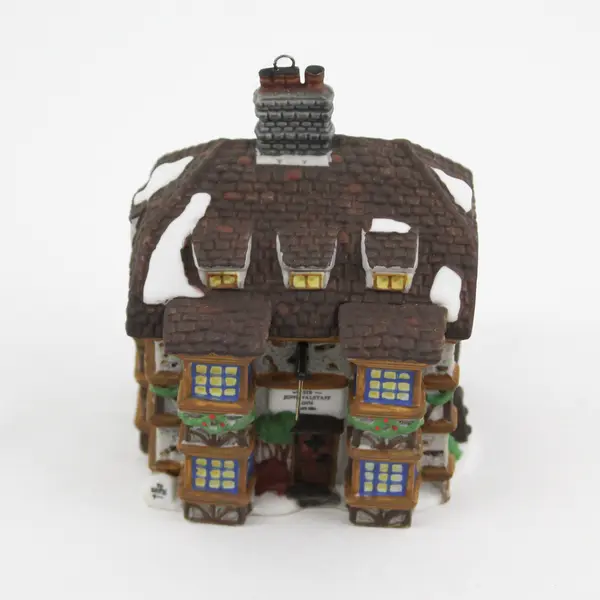 Department 56 Inc Charles Dickens Heritage Sir John Falstaff Inn Ornament 1995