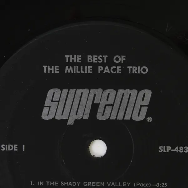 The Best of The Millie Pace Trio 12" Vinyl Record