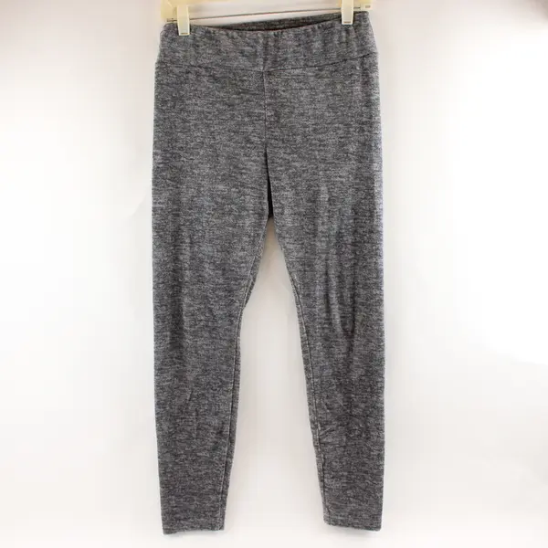 No Boundaries Gray Fuzzy Leggings Juniors Size 11-13