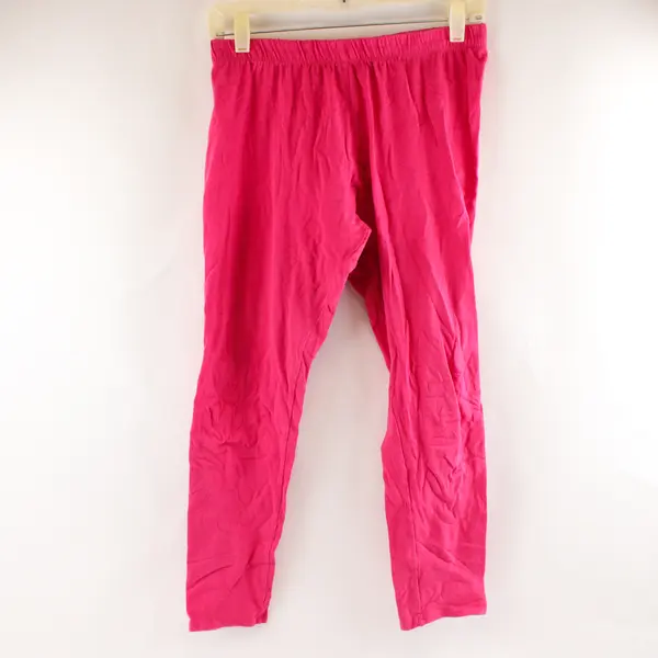 No Boundaries Hot Pink Ankle Leggings Juniors Size Large 11-13