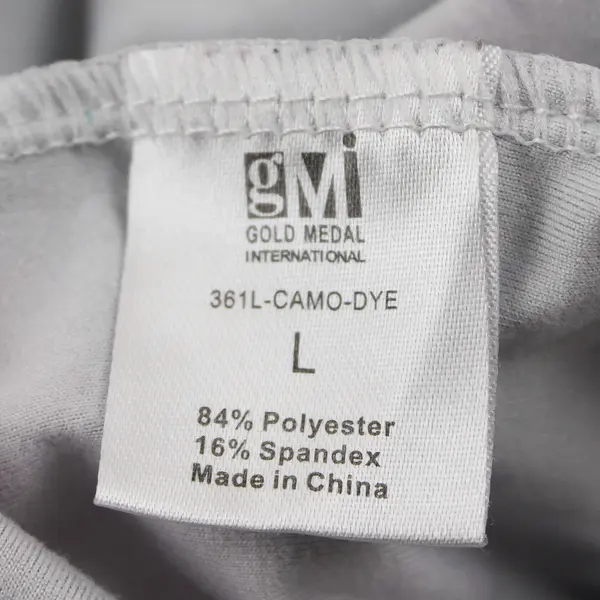 Gold Medal International Pink and Green Splotch Leggings Women's Large