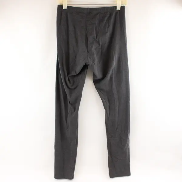 A New Approach Solid Gray Leggings Women's Medium