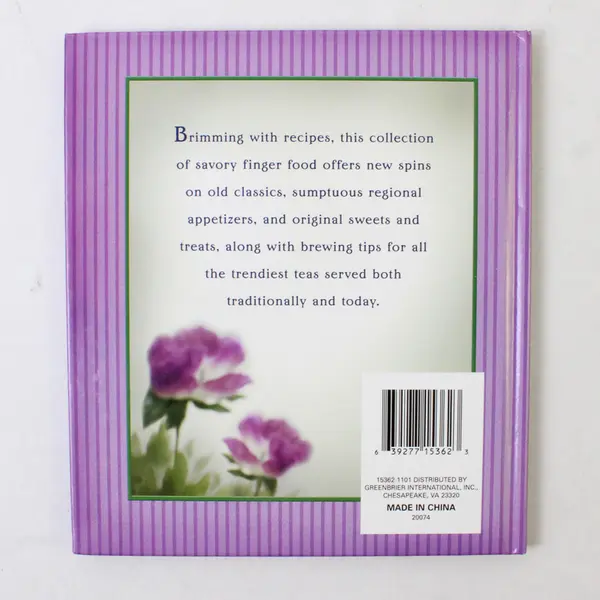 Teatime Treats Mini Cookbook 2011 Published by Greenbrier International HC Good