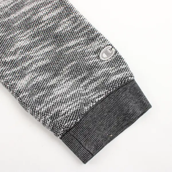 Champion Marled Gray and Black Long-Sleeved Shirt Men's XL