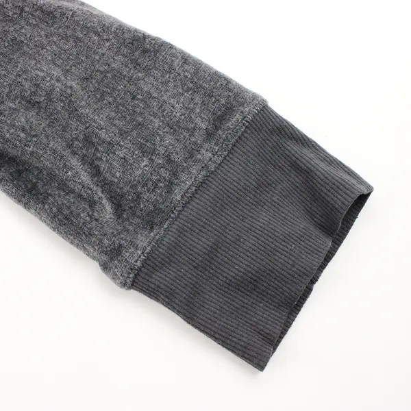 Secret Treasures Gray Fuzzy Long-Sleeved Pajama Top Women's XL 16-18