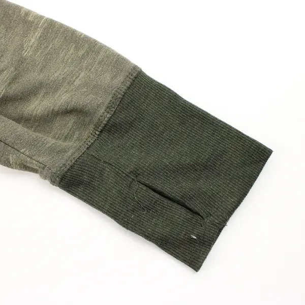 Avia Green Camo Long-Sleeved Shirt Women's XL 16-18