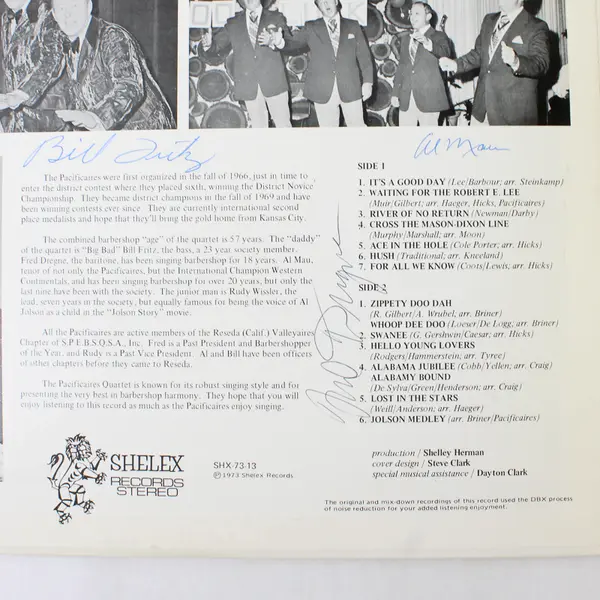 The Pacificaires "It's a Good Day" 12 Inch Record Vinyl Record