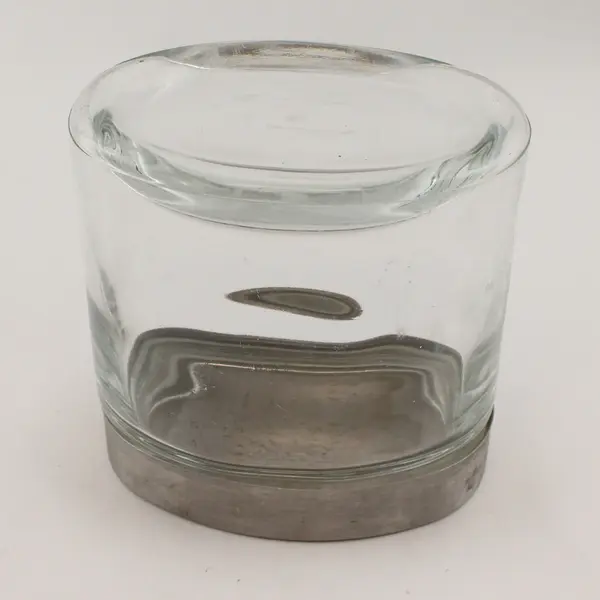 Clear Glass Storage Jar with Lid 5.5in Pantry Canister Kitchen 