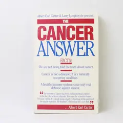 VTG The Cancer Answer Albert Earl Carter Larry Lymphocyte 1988 Paperback Good