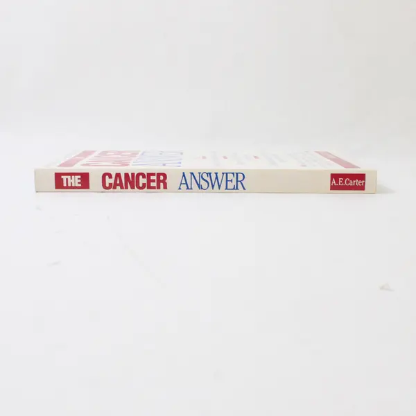 VTG The Cancer Answer Albert Earl Carter Larry Lymphocyte 1988 Paperback Good