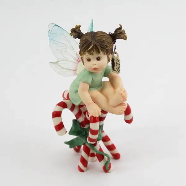 2003 Enesco My Little Kitchen Fairies Candy Cane Fairie 113347 