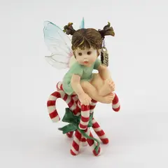 2003 Enesco My Little Kitchen Fairies Candy Cane Fairie 113347 