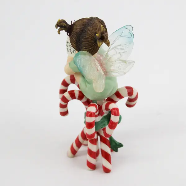 2003 Enesco My Little Kitchen Fairies Candy Cane Fairie 113347 